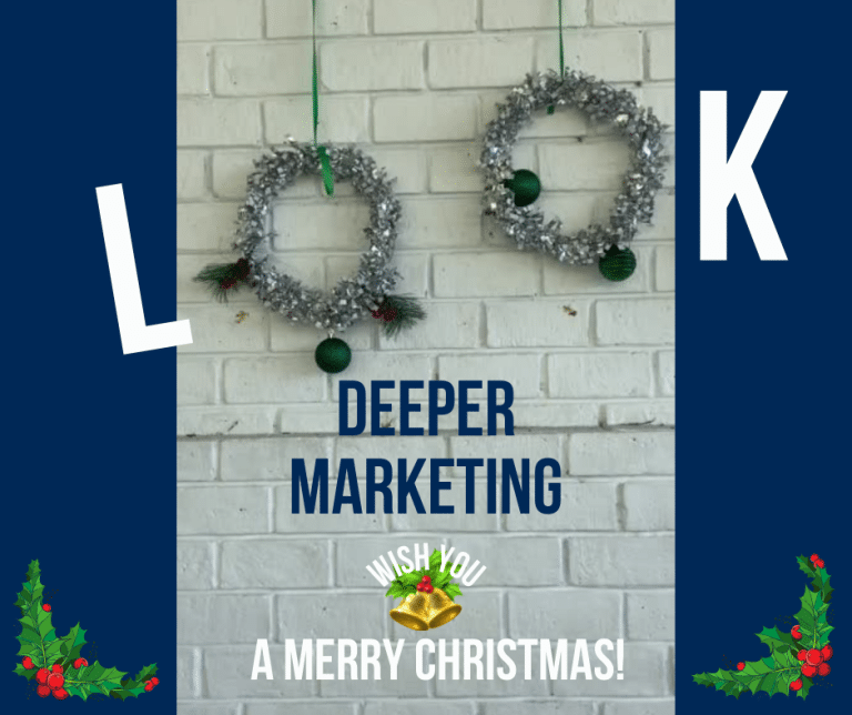 Look Deeper Marketing wish you a Merry Christmas